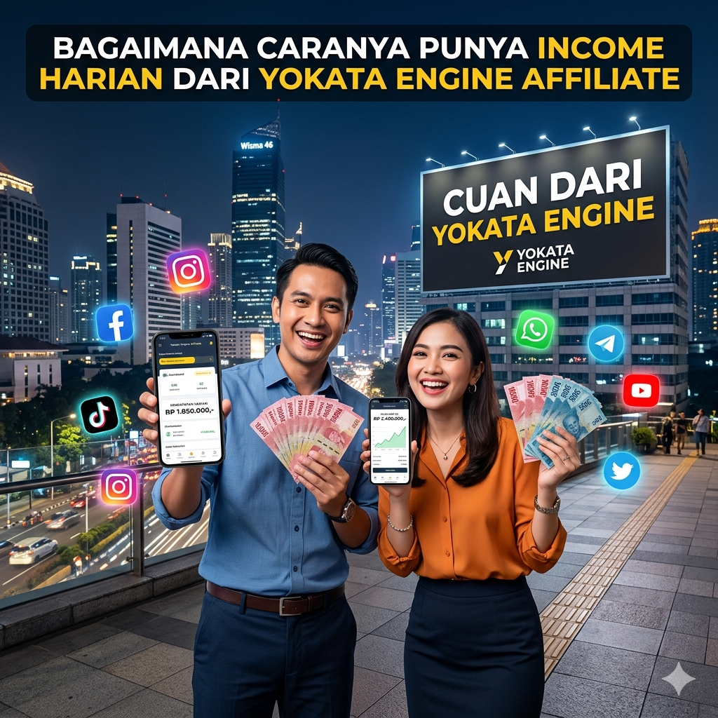 Yokata engine income generator sumber income harian